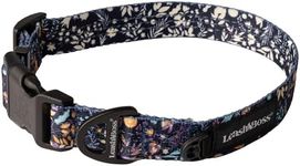 Leash Boss Patterned Reflective Dog Collar, Pattern Collection, Colorful Dog Collar with Triple Reflection Threads for Small, Medium and Large Dogs