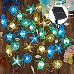 Coastal Solar String Lights Outdoor