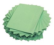 Adenna Dental Bibs/Lap Cloths, Green (Box of 500)