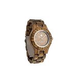 WoodWatch The Official Women's Natural Maple Wood Wrist Watch Lotus Sandal Edition | Hand-Crafted | Japanese Quartz Movement | Durable and Splashproof Clock with a Classy Wooden Case