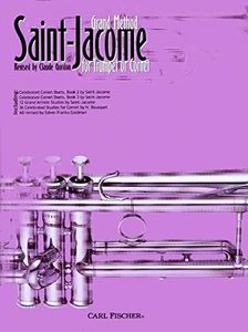 O457SB - Grand Method for Trumpet or Cornet - Saint-Jacome - Spiral Bound Edition