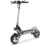 iENYRID Electric Scooter for Adults, 48V 15AH Battery 60KM Long Range, 25KM/H Max Speed, 3 Speed Modes, Foldable Design, Double Braking System, LED Lights, Shock Absorption, 150KG Load Capacity, Black