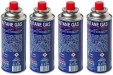 We Can Source It Ltd - Butane Gas Bottles for Portable Stoves Cookers, Grill Heaters, Chef Wand - Pack of 8 Butane Canisters