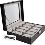 Cas De'Lux Watch Box Organizer Pill