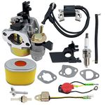 Carburetor kit for Honda GX120 GX140 GX160 GX200 5.5HP 6.5HP Engine with Ignition Coil Air Filter Spark Plug 16100-ZH8-W61 16100-ZE1-825