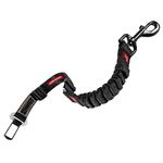 EZYDOG Zero Shock Drive Click Zero Shock Seat Belt | Car Compatible, Car Seatbelt For Dogs, Car Restraint Seat Belt, Safety Seat Belt for Trips, Universal Car Seatbelt for Dogs (Click Dog Seat Belt)