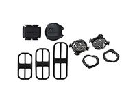 Garmin Speed sensor 2 & cadence sensor 2 - measurement and storage of speed, cadence, distance via ANT+ or Bluetooth LE. Mount on wheel hub. and Quarter Turn Edge GPS Computer mount