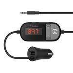 Belkin TuneCast In-Car 3.5 mm to FM Transmitter - Black