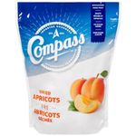 Compass Dried Apricots, 1000g - Premium Turkish Apricots, No Added Sugar, High in Vitamins and Antioxidants, Resealable Bag