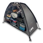 CAMPYRE - Tent & RV Camping Organizer with Zippered Flap, 9-Shelf Storage. Used as a Tent Organizer, RV Shoe Organizer, Dining Tent Organizer or to organize any other Camping Gear / Accessories (Patented - Licensed)