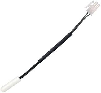 WPW10384183 Freezer or Refrigerator ThermistorTemperature Sensor,Compatible with Whirlpool Kenmore KitchenAid Maytag Inside Replacement Parts,Replaces 2118228 AP6020677 PS11753996 EAP11753996