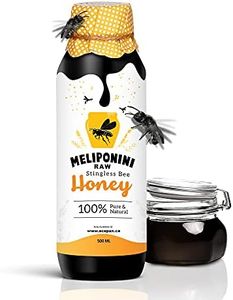 Meliponini - Stingless Bee Honey, Antioxidant-Rich Raw Honey, A Powerful Alternative to Manuka Honey, Tasty Sweet and Sour Pure Honey with Many Health Benefits, 500 ml