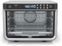 Ninja DT201 Foodi 10-in-1 XL Pro Air Fry Digital Countertop Convection Toaster Oven with Dehydrate and Reheat, 1800 Watts, Stainless Steel Finish, Silver