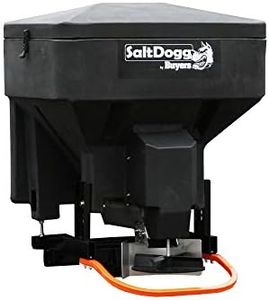 Buyers Products SaltDogg TGS03 Tailgate Salt Spreader, Made In The USA, 8 cu ft/600 lb Capacity, Horizontal Auger Feed, Commercial Salt Spreader For Truck Tailgate