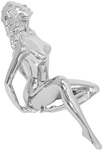 GG Grand General 48420 Chrome Lady Hood Ornament