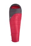 Mountain Warehouse Summit 300 Sleeping Bag - Mummy Shaped Dark Red Right Handed Zip - Regular Length (200cm)