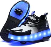 HHSTS Kids 2 Wheels Shoes with LED 