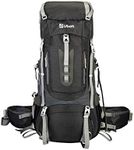 Ubon 60L Camping Backpack Lightweight Internal Frame Hiking Backpack Black