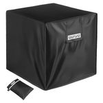 UniForU Air Conditioner Cover Square AC Cover for Outside Unit Waterproof&Dustproof Air Conditioner Accessories Fits up to 24x24x30inches