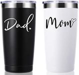 momocici Dad Mom 20 OZ Couple Tumbl