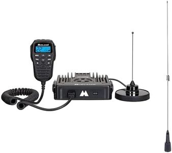 Midland MXT575 GMRS Radio with NOAA & MXTA26 6dB Gain Antenna – Repeater Capable, Long Range, Perfect for Overlanding & Ranch Use