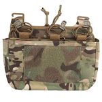 G-Hook DOPE Front Flap Double Stack Abdominal Fanny Pack Triple Magazine Insert Pouch for Tactical Chest Rig Vest