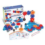 Learning Resources STEM Explorers Machine Makers, 60 Pieces, Ages 5+, STEM Toys, STEM Building Toys, STEM Kits, Engineering Toys, Build it Yourself Toys