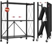 DEANIC 3-Shelf Foldable Storage She