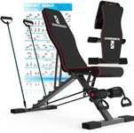 KINGMAZI Adjustable Weight Bench, E