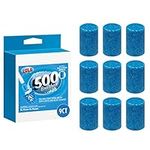 500 Brushes Blue Toilet Bowl Cleans