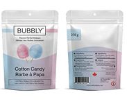 Bubbly Shisha Flavors – 250mg Herbal Hookah Flavors – Fresh and Long-Lasting Shisha Hookah Flavors – No-Tobacco Shisha Molasses – Ideal for Home, Bar, Pub (Cotton Candy)