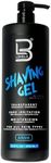 L3 - Level 3 Shaving Gel - Straight Razor Shave Gel - Non-Irritating - Refreshing Smell - No Hot Towel Necessary - Level Three Razor Gel (Aqua - Large)