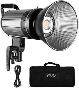 GVM LED Video Light 100W CRI97+/3200K~5600K Bowens Mount Led Continuous Video Light, with APP Intelligent Control System, for Video Recording,Children Photography,Wedding,Outdoor Shooting