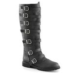 Funtasma Men?s Gotham-110 Boots, Black (Blk Distressed Pu), XL 46 EU