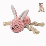 GGSTSL Dog Plush Pink Rabbit Toy fo