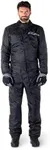 Alpinestars Hurricane Rain v2 Waterproof Motorcycle Suit, Lightweight All-Weather Rain Gear with Reflective Safety Features, Durable Compact Design for Riders, XL, Black