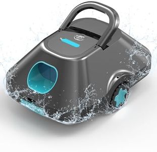 2026 Upgrade Robotic Pool Cleaner,Automatic Pool Cleaner with 210 Min Runtime,Cordless Pool Vacuum for Above Ground and Inground Pools, Auto-Parking,Cleaning up to 2200 Sq.Ft,Green
