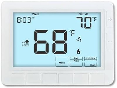 Programmable Thermostat Home Heat Pump Multi Stage