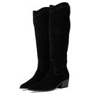 NINE WEST FOOTWEAR Women's ORECE Knee High Boot, Black, 6, Black, 4 UK