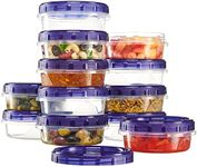 PLASTICPRO 12 Pack Twist Cap Food S