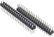 20pcs Break-Away 0.1" 2x20-pin Strip Dual Male Headers for Raspberry Pi Zero GPIO (Long 11mm / 0.43")