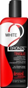 Devoted Creations White 2 Black, Tingle, Ultra Fast, Darkening Lotion 8.5 oz.