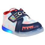 KLAUFF Baby Unisex Casual First Walking Shoes Boys And Girls (No Chuchu Sound) Air_Eyes_2-2.5, Multi,2-2.5 Years