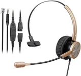 Call Center Headset with RJ9 Jack &