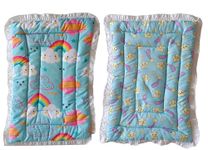 Babyly New Born Baby Soft Cotton Mattress Combo Set of 2 Pcs |Godari | Godadi | Bed Protector |Crib Sheet | Bedding Set |Comfort Sleep for Your Little One (Multicolour) (24)