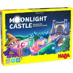 HABA 306483 Moonlight Castle, A magically colourful collecting and sliding game for 2 to 4 heroes, ages 5 years and up, English version (Made in Germany)