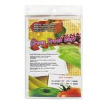 BEIBOON Green Bags for Fruits and Veggies Reusable Vegetable Bags for Refrigerator Food Storage Freshness Produce Saver Bags Keep Fruits, Vegetables and Cut Flowers,Fresh Longer