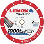 LENOX Tools METALMAX Cut Off Wheel, Diamond Edge, 7-Inch x 7/8-Inch (1972924)