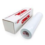 ORACAL Matte White Vinyl 651 - Adhesive Craft Vinyl Roll for Cricut, Silhouette, Cameo, Craft Cutters, Printers, and Decals - Outdoor & Permanent | 24" x 150' Vinyl Rolls