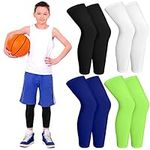 4 Pairs Kids Long Compression Boys 